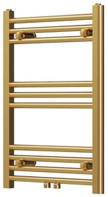 Gamma Simple, vykurovacie teleso 500x700 mm, 275 W, zlatá matná, GMA-SIMP-7050-BGD