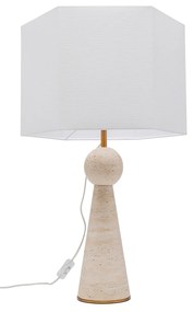 Molto stolová lampa biela 75 cm