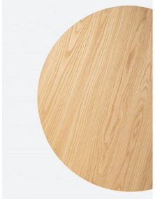 Okrúhly jedálenský stôl Roxy 105 cm dub přírodní/čierna