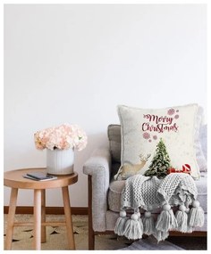 Obliečka na vankúš s vianočným motívom 43x43 cm – Mila Home