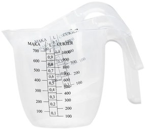 Sada 3 Odmeriek S Rúčkou – Transparentné 56120719