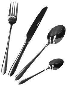 Súprava príborov ABELE čierna 16 ks ALL 951927