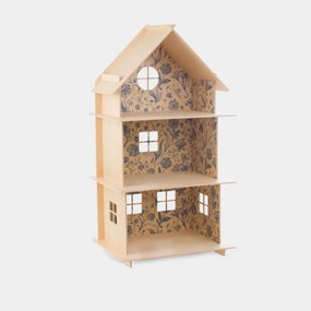 Detský drevený domček pre bábiky Vintage