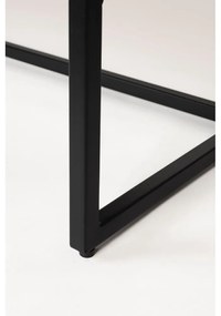 Hnedá nízka komoda z tíkového dreva 135x82 cm Webster – White Label