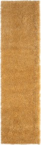 My Flair, Behúň My Shaggy goldgelb, 80x200, žltá, chodba / predsieň