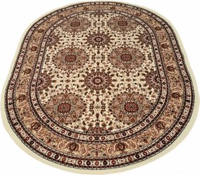 DC Koberec Orient ovál 005 krémová Rozmer: 60×100 cm