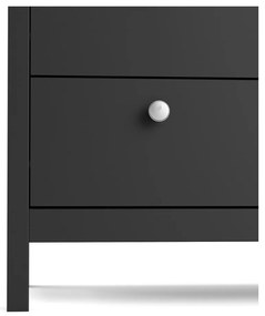 Čierna vysoká komoda 82x99 cm Madrid – Tvilum