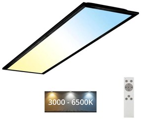 Brilo - LED Stmievateľné stropné svietidlo PIATTO LED/24W/230V 100x25 cm + DO BL1230