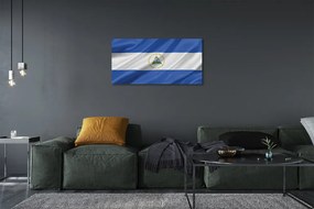 Obraz canvas vlajka 125x50 cm