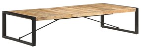 Konferenčný stolík 180x90x40 cm, surové mangové drevo