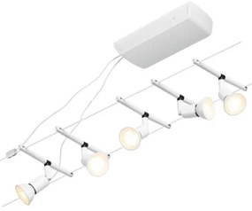 Paulmann 94458 - SADA 5xGU5,3/10W Bodové svietidlo SALT 230V biela