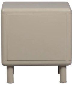 Béžový kovový nočný stolík Rune – WOOOD