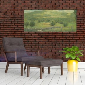 Obraz - Julian Alden Weir, Obweebetuck, reprodukcia (120x50 cm)