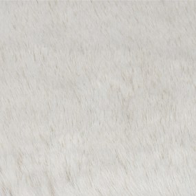 Flair Rugs, Kusový koberec Ivy Faux Fur Cream, 120x170, biela, obývacia izba