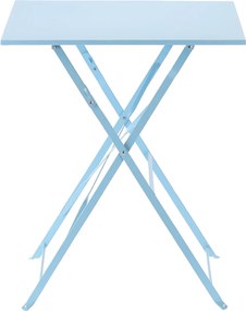 CH Modrá skladacia balkonová sada nábytku Wanda