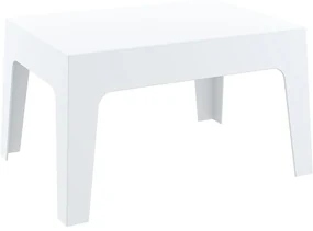 BOX konferenčný záhradný stôl white