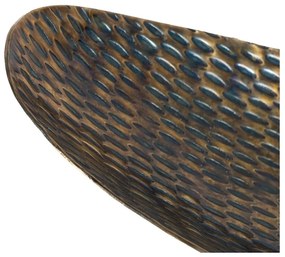 Kovová dekoratívna tácka 48x16 cm Bronze – Ixia