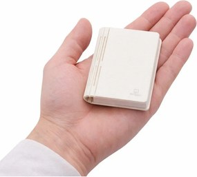 Biela prenosná svetelná dekorácia na USB BookLight – Gingko