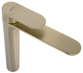 Rea Drop, vysoká umývadlová batéria h-287, zlatá matná, REA-B4637