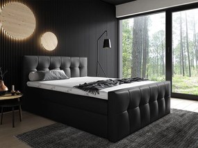 Kontinentálna posteľ Larnaka, Rozmer postele: 120x200, Dostupné poťahy: ekokoža Soft 033
