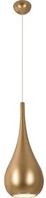 MAXLIGHT P0436 - Luster na lanku DROP 1xE27/40W/230V pr. 20 cm zlatá