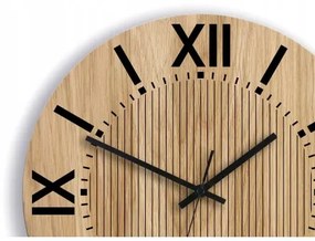 Sammer Nástenné drevené hodiny SANTIAGO 33 cm SantiagoWood