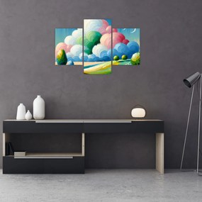Obraz - Krajinka s mrakom (90x60 cm)