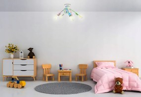 BERGE Závesné svietidlo LOFT 5xE27