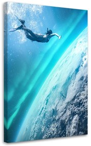 Gario Obraz na plátne Vesmírne potápanie - Alex Griffith Rozmery: 40 x 60 cm