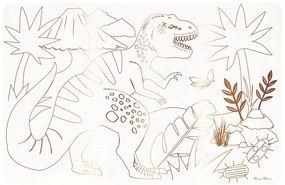 Papierové prestieranie v súprave 8 ks 28x42.5 cm Dinosaurs – Meri Meri