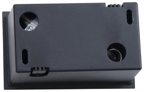 Moderné zapustené nástenné svietidlo čierne 11,5 cm vrátane LED IP65 - Trem