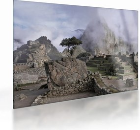 Sklenený obraz - Machu Picchu (70x50 cm)
