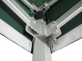Rozkladací stan 4x4m - hliníkový hexagon profi, Modrá