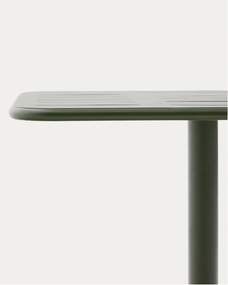 Oceľový záhradný jedálenský stôl 70x70 cm Brai – Kave Home