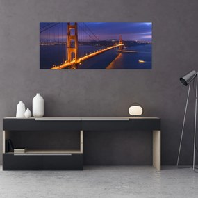 Obraz - Golden Gate Bridge (120x50 cm)