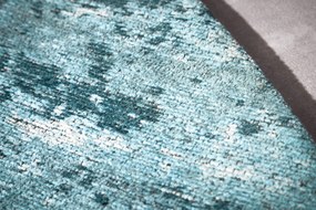 Koberec Modern Art 150cm okrúhly tyrkysový béžový