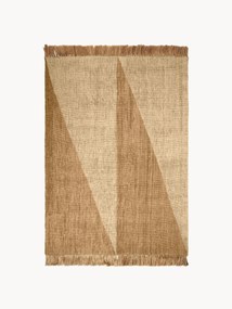 Ručne tkaný jutový koberec Studie