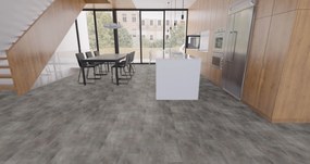 Oneflor Vinylová podlaha Solide Click 30 001 Origin Concrete Natural - Click podlaha so zámkami