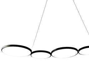 Závesné LED svietidlo Olympia, 5x LED 50w, 4000k, b