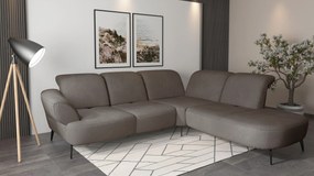 XXXLutz ROHOVÁ SEDAČKA, textil, bahenná hnedá Sit & More - Sedačky - 00014401321T