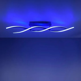 Leuchten Direkt 11993-55 - LED RGB Stmievateľný luster SWING 2xLED/8,5W/230V +DO