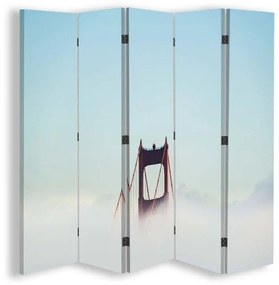 Gario Paraván Bridge in the Clouds Rozmery: 180 x 170 cm, Prevedenie: Klasický paraván