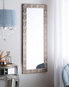 Nástenné zrkadlo 50 x 130 cm hnedé MARANS Beliani