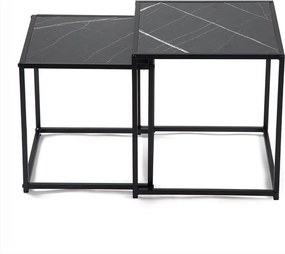 Set 2ks odkladacích stolíkov AVENBERG MARBELLA