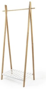 Stojan na šaty Compactor Bamboo Stender, prírodné drevo