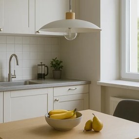 ONLI - Luster na lanku OHANA 1xE27/22W/230V dub