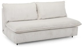 Béžová menčestrová rozkladacia pohovka 184 cm Isadora – Bobochic Paris