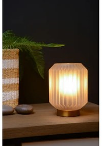 Lucide 45595/01/31 - Stolná lampa SUENO 1xE14/40W/230V krémová