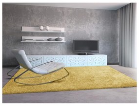 Žltý koberec Universal Aqua, 160 × 230 cm