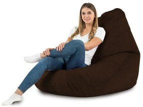 Sedací vak DROP XXL hnedý